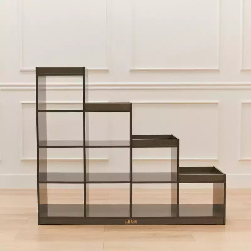 Meuble de rangement 4-3-2-1 à cube double face, mobilier de classe