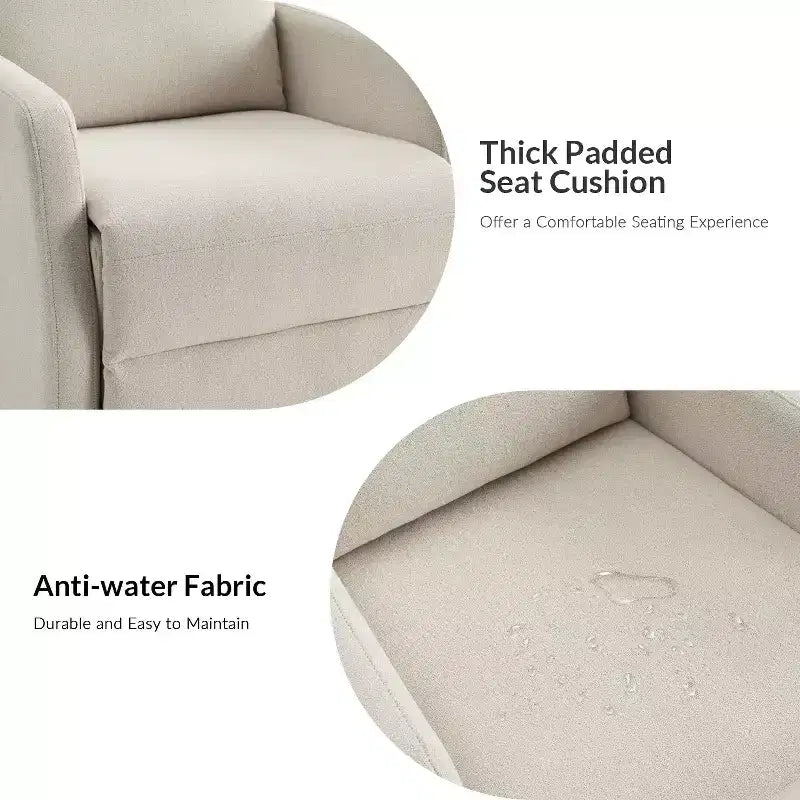 Swivel rocker Recliner Set of 2 With Swivel Function|