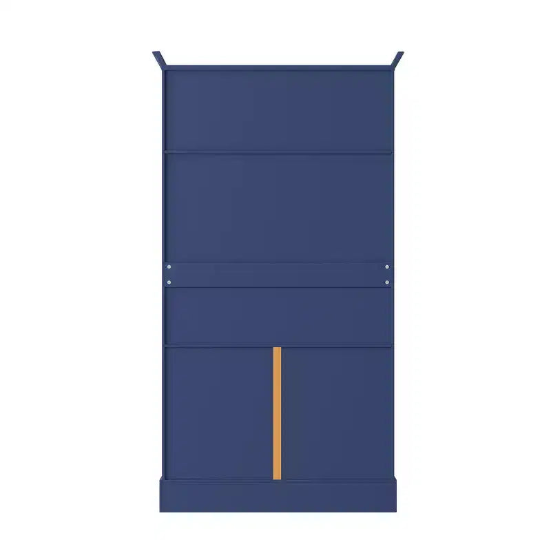 Garde-manger de cuisine autoportant de 184,4 cm de haut, buffets, grand placard de rangement avec 4 portes