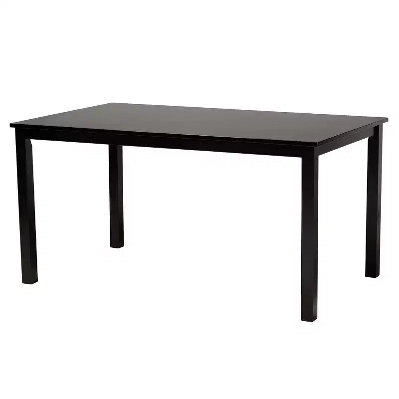 Abigail Modern Fabric Wood Dining Set